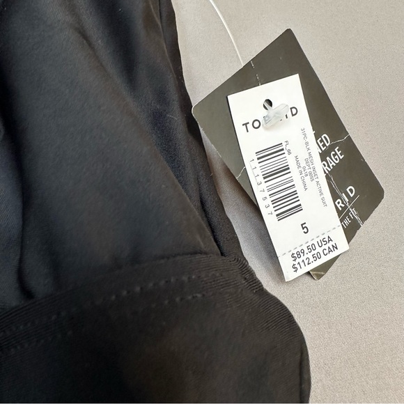 NWT!! Torrid Black Mesh Keyhole One Piece, 4X and 5X. - Picture 8 of 9